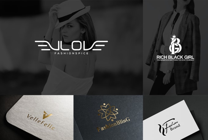 Design luxury fashion apparel clothing brand monogram logo by ...