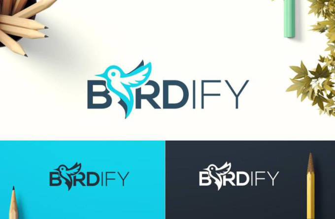 professional business logo design with free source file