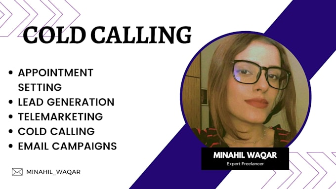 do cold calling and email marketing