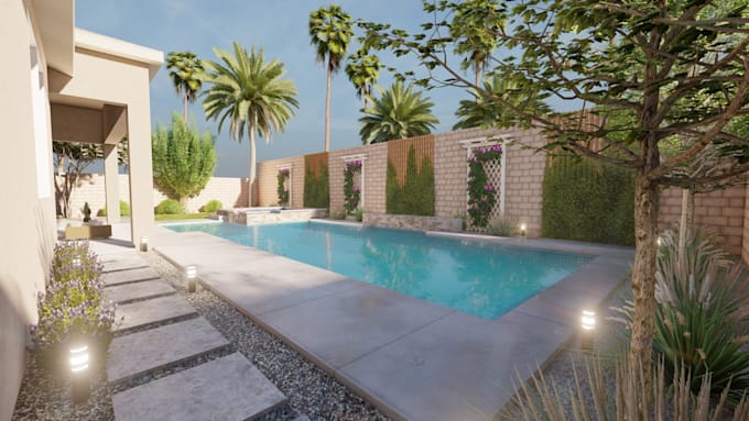 do 3d, 2d garden design,swimming pool,backyard landscapes