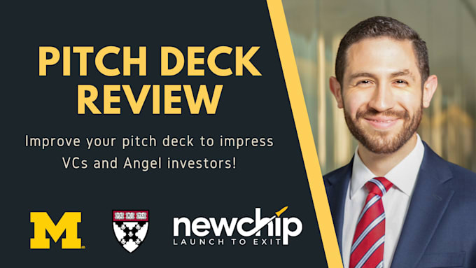 review your pitch deck to impress investors