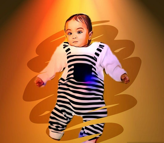 Convert your child photo into cartoon images by Kishan144 | Fiverr