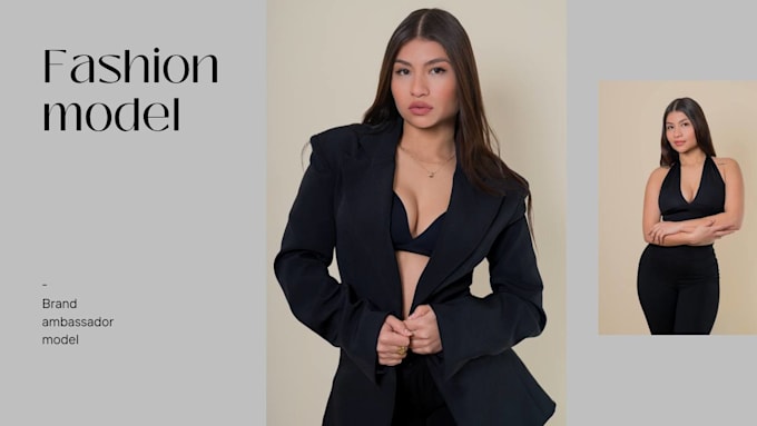 be our beauty and fashion model with polaroids and digitals