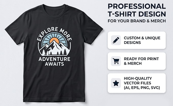 make custom design for t shirt printing