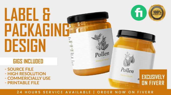 pixel perfect product packaging design and product label design