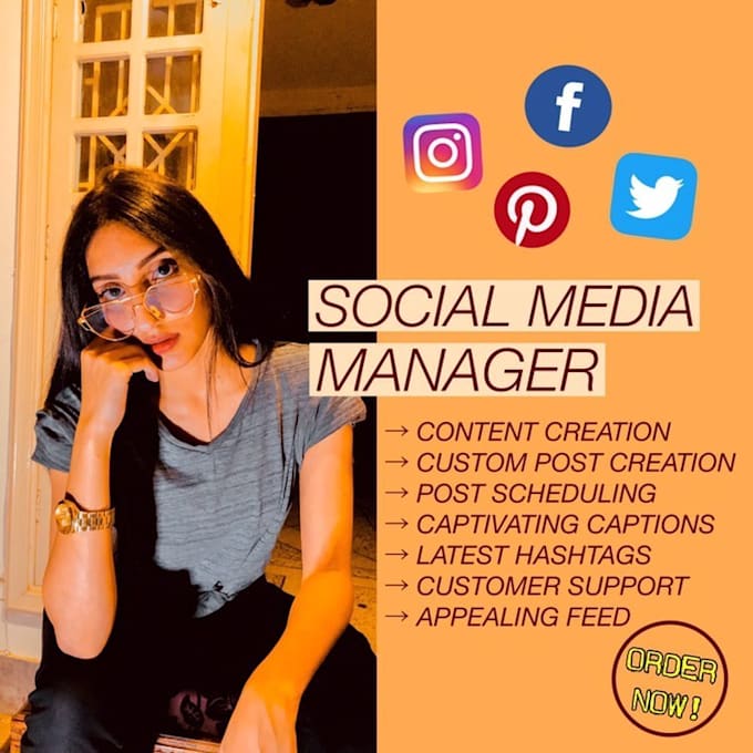 Be your social media manager and content creator by Mahalancer Fiverr