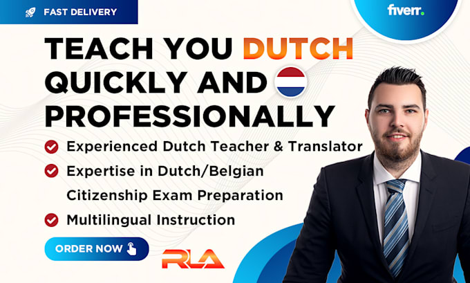 teach you dutch in a fun, fast, and professional way