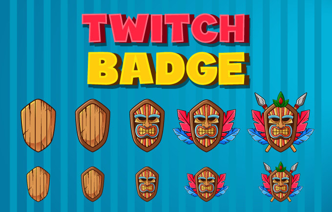create custom badge and sub badge for your kick, twitch, youtube