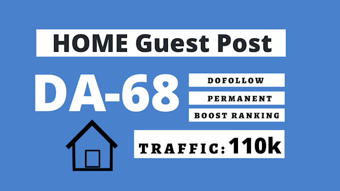 do guest post home improvement da 68 with dofollow backlinks boost ranking