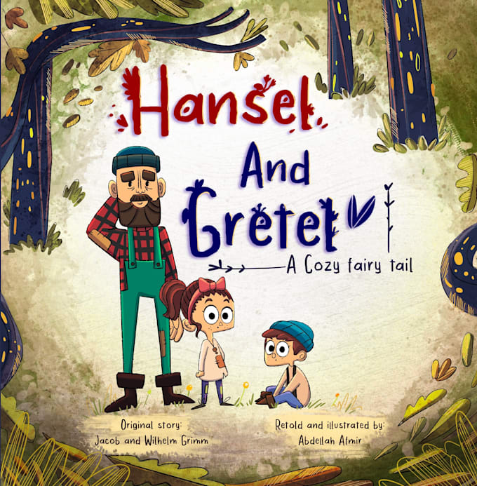 illustrate your childrens picture book for amazon KDP