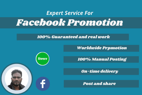 do facebook promotion and marketing any product