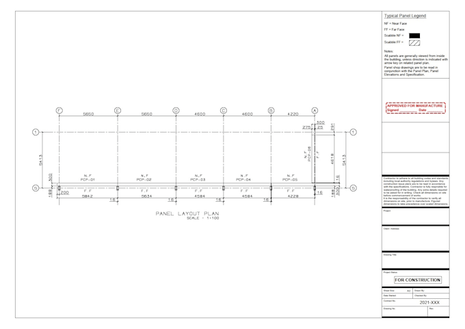 provide drawings for precast residential and commercial structures