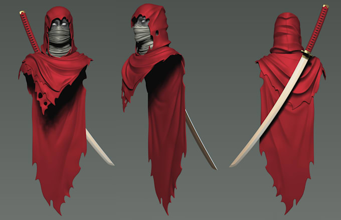 design and sculpt 3d models for 3d printing and games