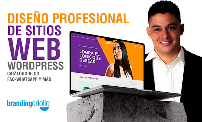 diseño profesional de sitios web en wordpress