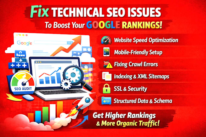 fix technical SEO issues to boost your google rankings