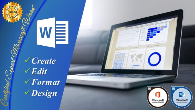 create,format, design, edit microsoft ms word document