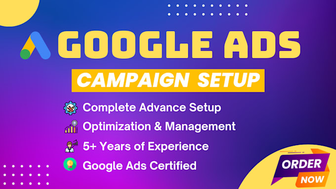 setup and manage google ads adwords PPC campaign