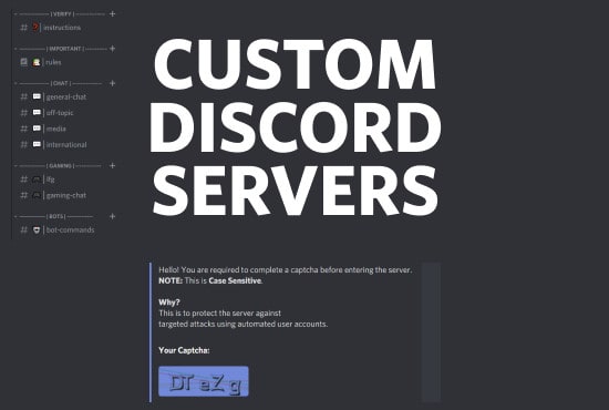 Fully setup a custom discord server for your community by Galactum | Fiverr