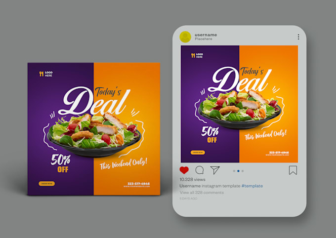 Food Menu Design