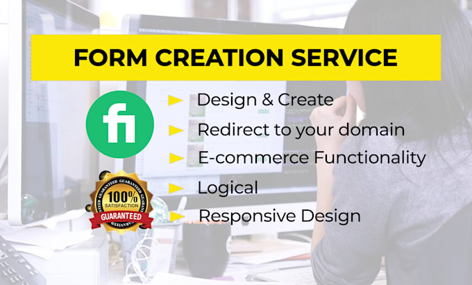 create any type of survey form using jotform, typeform