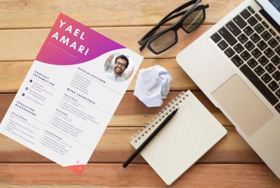 design professional resume and cv