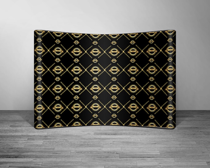 design a step and repeat or backdrop banner for you