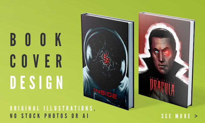 draw the perfect cover for your book with my original style