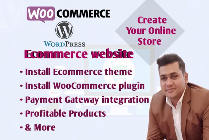 build or customize an ecommerce website on wordpress using woocommerce