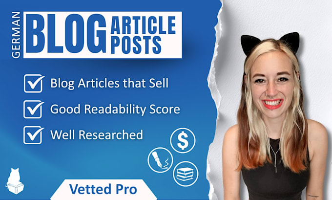write an engaging german SEO blog post