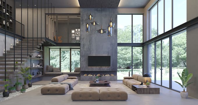 3d design and render your interior project