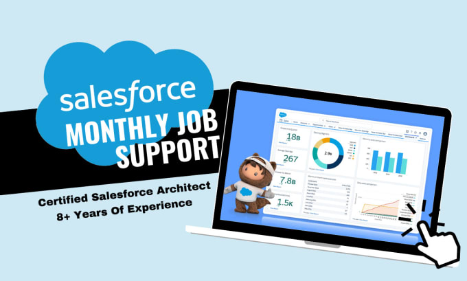 do monthly job support for salesforce