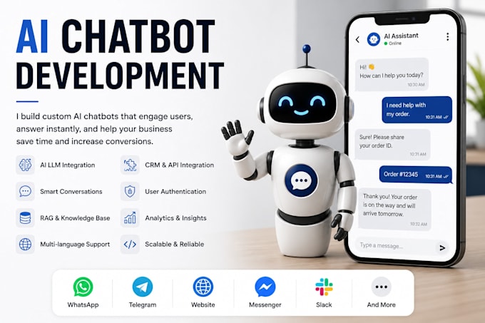 build ai chatbots and automation solutions for business