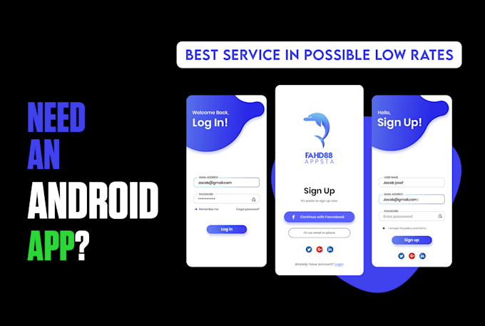 be your android app developer for android apps development