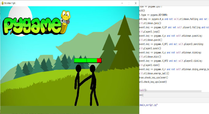 Develop a 2d game using pygame in python by Hp_impact | Fiverr