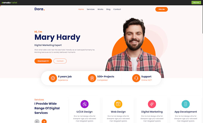 create a beautiful custom, responsive website with SEO
