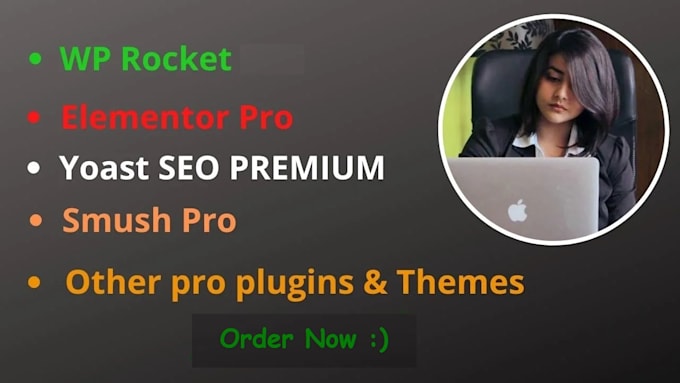 install elementor pro, wp rocket, yoast SEO in 30 minutes