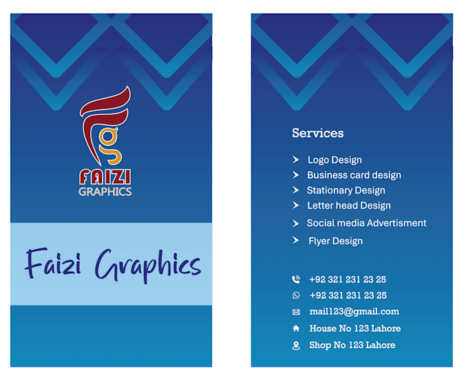 design stylish luxuary visiting card business card name card