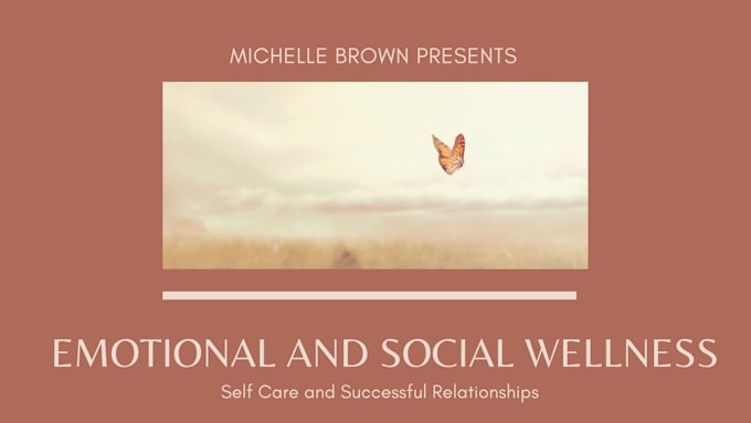 provide a 3 hour social and emotional wellness course