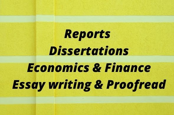 do professional essays finance and economics analysis
