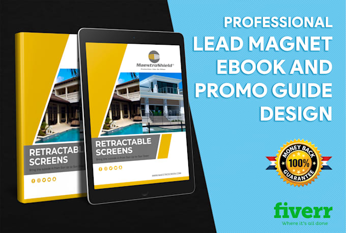 create professional PDF lead magnet design