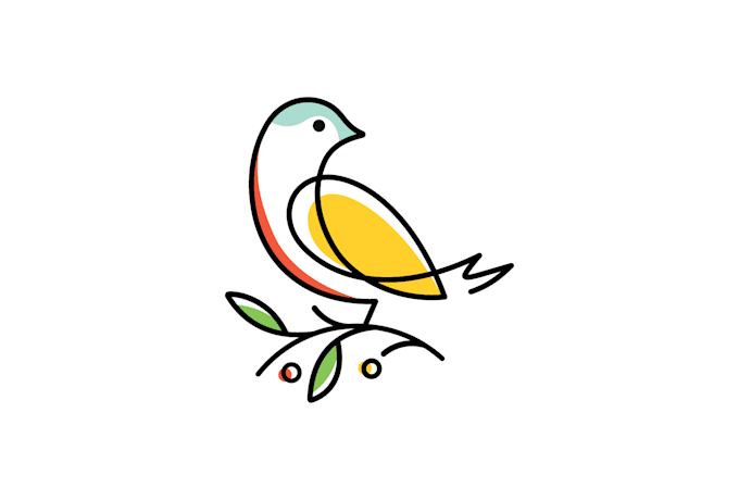do simple, pet, abstract, minimalist, line art logo design
