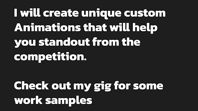 create a custom intro logo animations for your company or brand