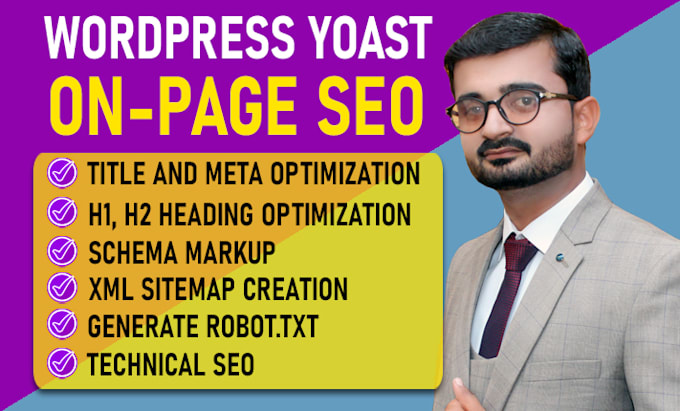 do wordpress yoast on page seo and technical optimization