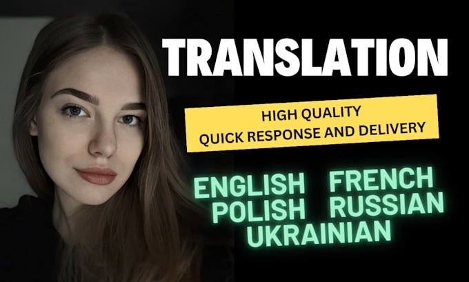 translate polish english french to native russian ukrainian and vice versa