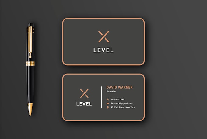create luxury business card design