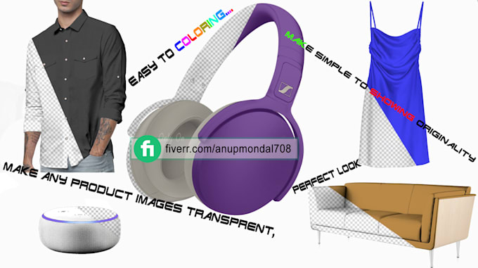 product images transparent keeping shadows and lights