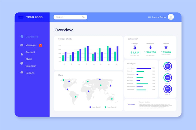 do data visualization, dashboard designing and data cleaning in excel