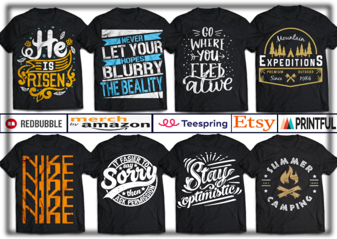 Download Amazing Typography And Eye Catching T Shirt Design Online Market By Graphicitbd Fiverr