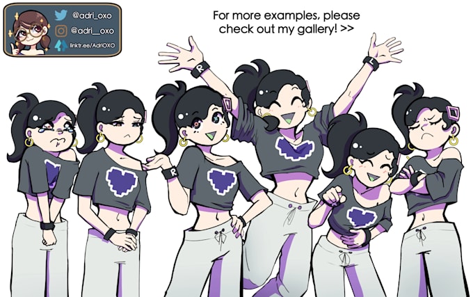 draw your visual novel character or youtube avatar