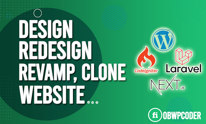 design redesign website clone website into wordpress